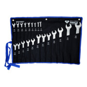 Brilliant Tools Jeu de clés polygonales à cliquet réversible, 21 pcs, 6 - 32 mm-4