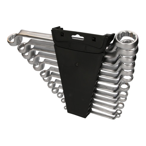 Brilliant Tools Jeu de clés polygonales doubles coudées, 12 pcs