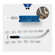 Brilliant Tools Jeu de clés pour poulie et tendeur, 15 pcs