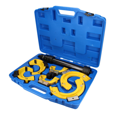 Brilliant Tools Jeu de compresseurs de ressorts, 15 pcs, coupelles gainées PVC