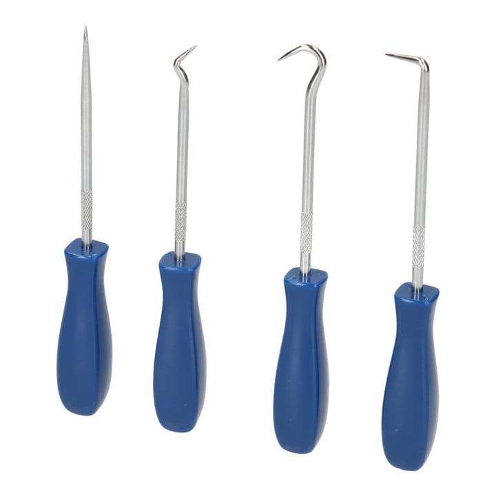 Brilliant Tools Jeu de crochets à aiguilles, 4 pièces