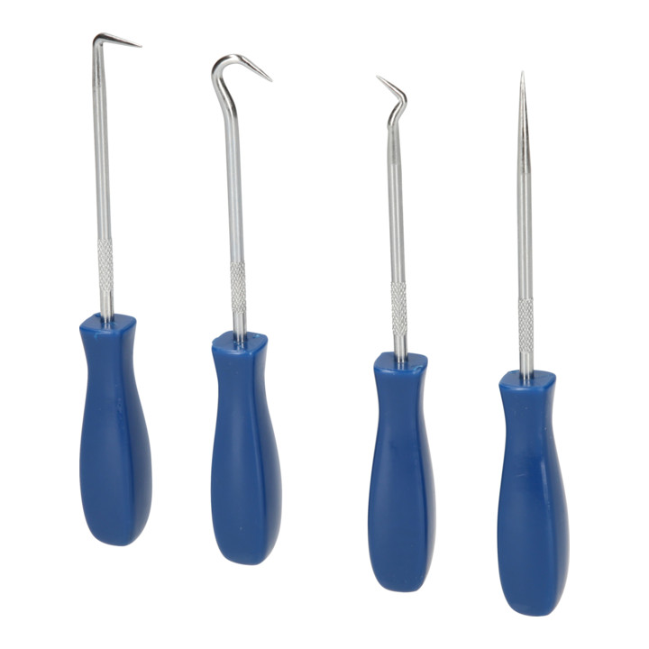 Brilliant Tools Jeu de crochets à aiguilles, 4 pièces