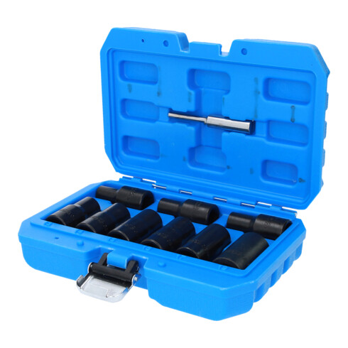 Brilliant Tools Jeu de douilles 1/2" à profil spirale, 10 pcs, 10 - 19 mm