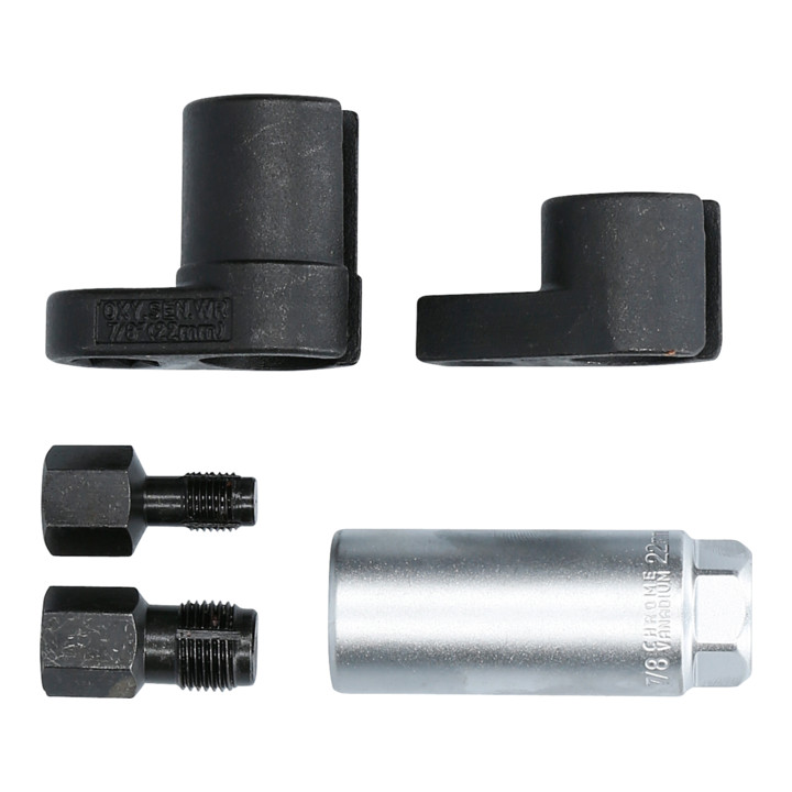 Brilliant Tools Jeu de douilles pour sonde Lambda, 5 pcs