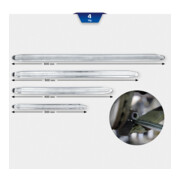 Brilliant Tools Jeu de leviers de fixation pneu, 4 pcs
