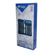 Brilliant Tools Jeu de limes avec brosse à lime, 19 pcs-5