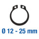 Brilliant Tools Jeu de pinces circlips, 4 pcs, 125 mm
