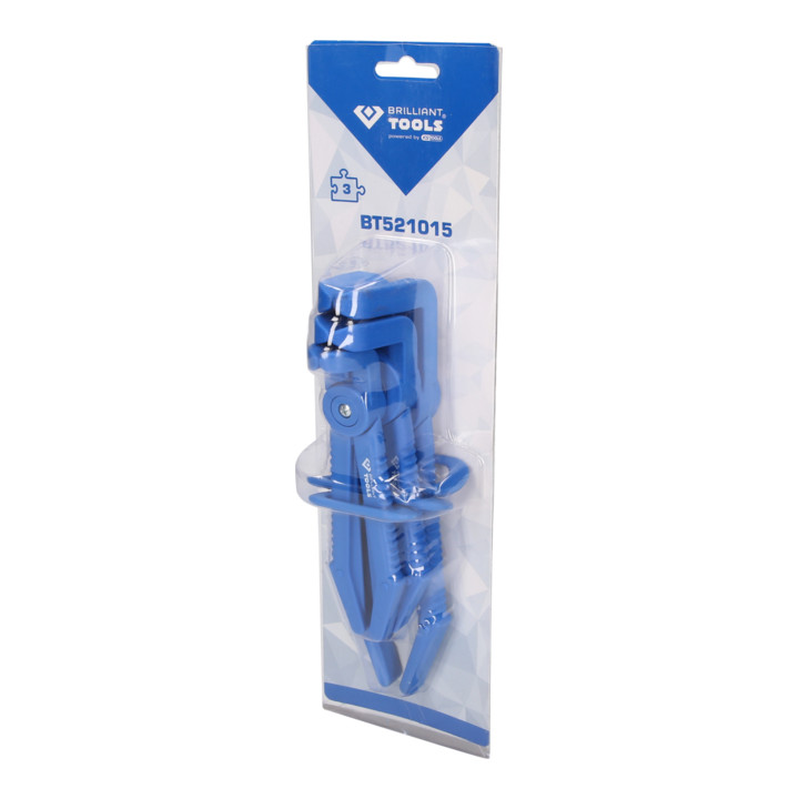 Brilliant Tools Jeu de pinces de débranchement de tuyaux, coudées à 90, 3 pcs