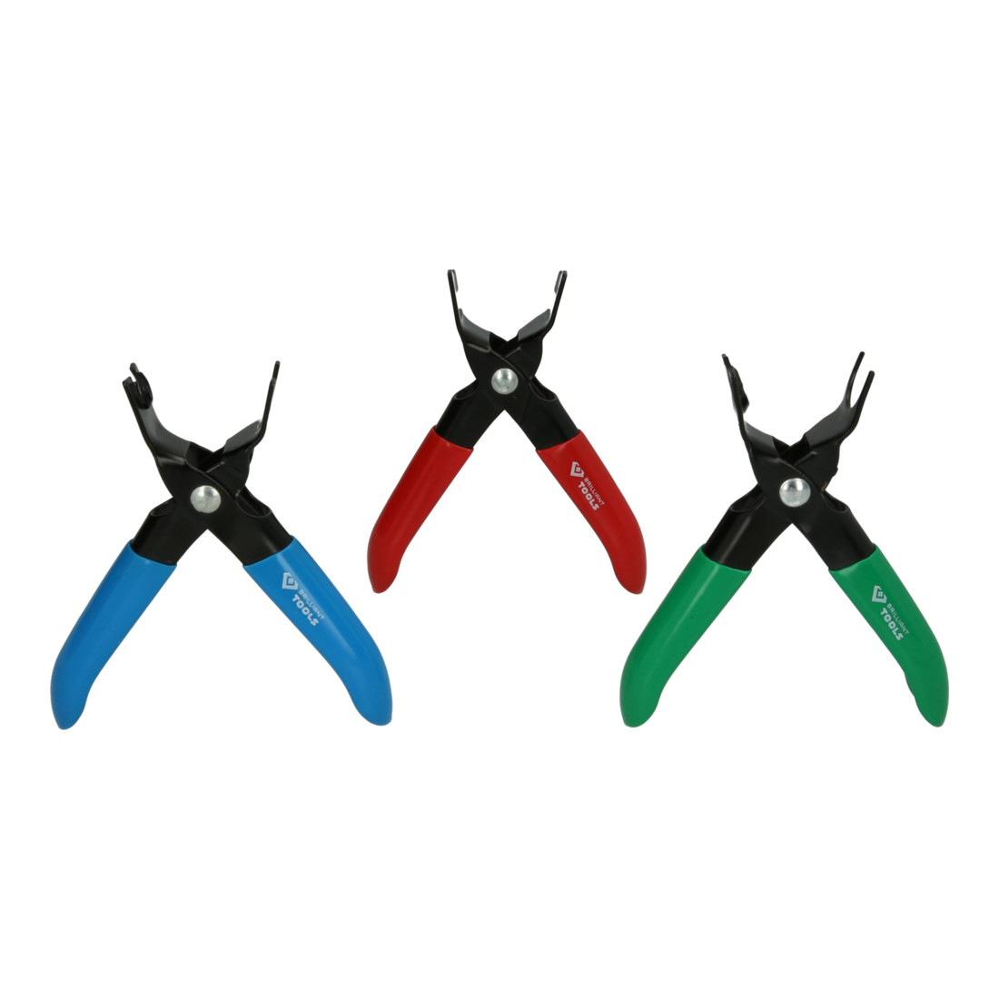 Brilliant Tools Jeu de pinces de déverrouillage de conduite de carburant, 3 pcs