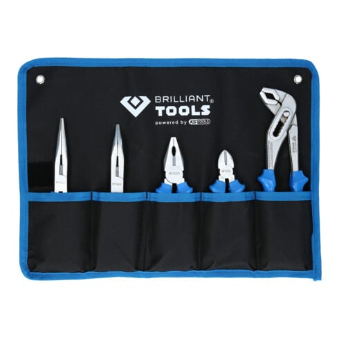 Brilliant Tools Jeu de pinces standard, 5 pcs