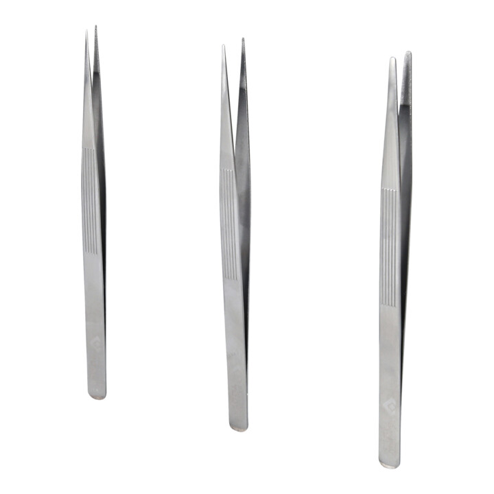 Brilliant Tools Jeu de pincettes, 3 pcs