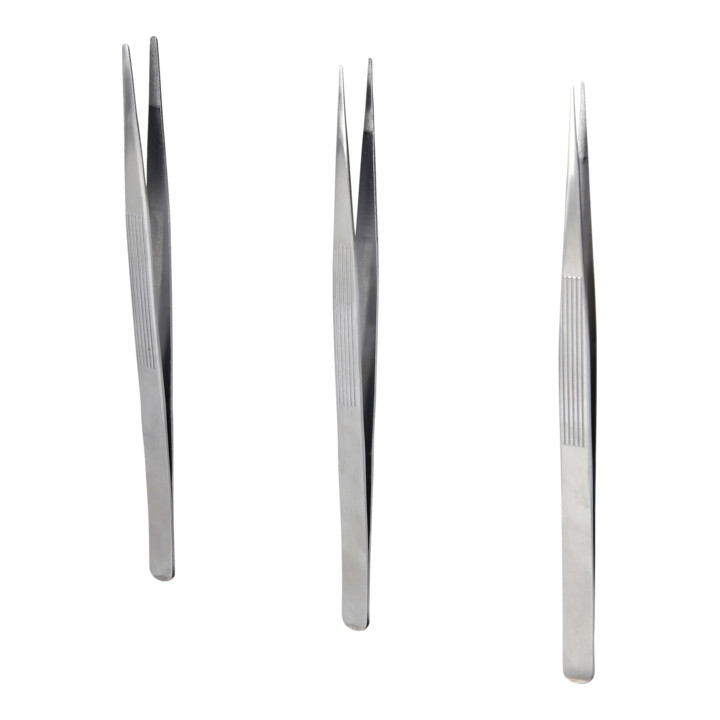 Brilliant Tools Jeu de pincettes, 3 pcs
