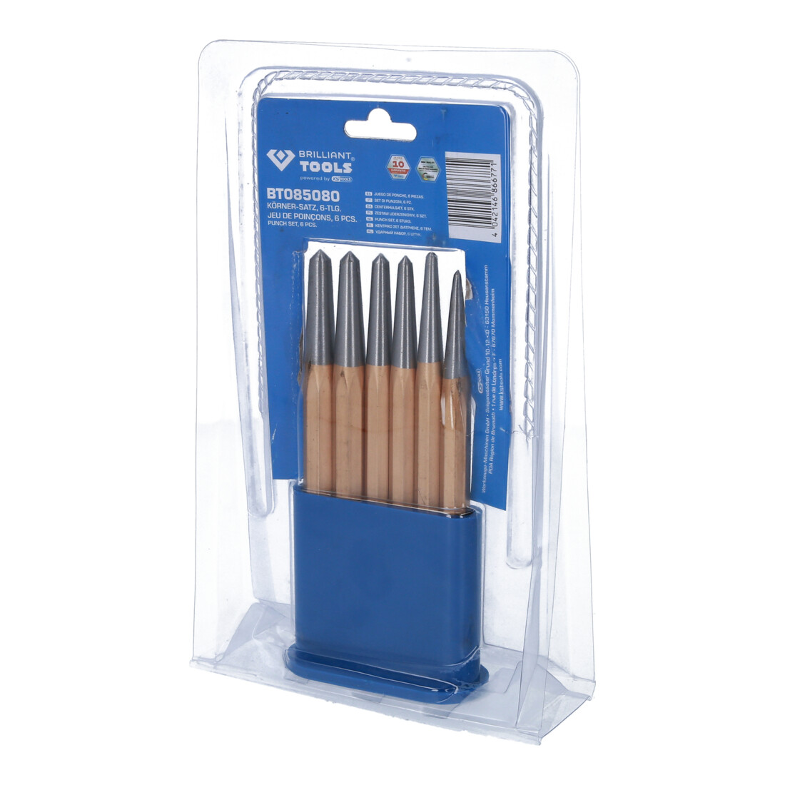 Brilliant Tools Jeu de pointeaux, 6 pcs