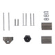 Brilliant Tools Jeu de rechange pour outil de rivetage de chaîne de distribution (réf. BT593530), adapté aux rivets de 3 mm-4