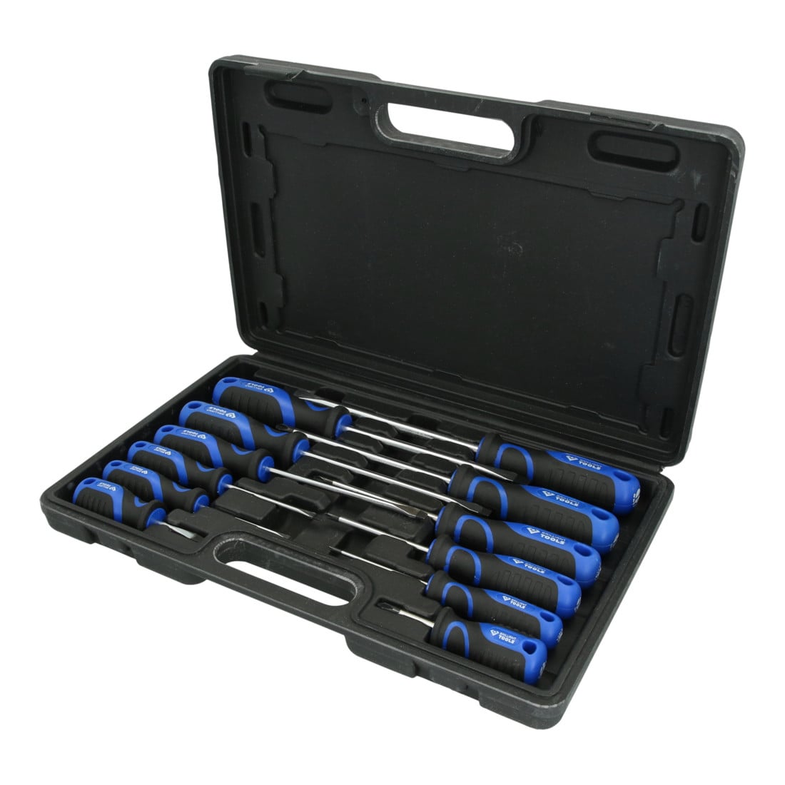 Brilliant Tools Jeu de tournevis, fente, PH, 12 pcs