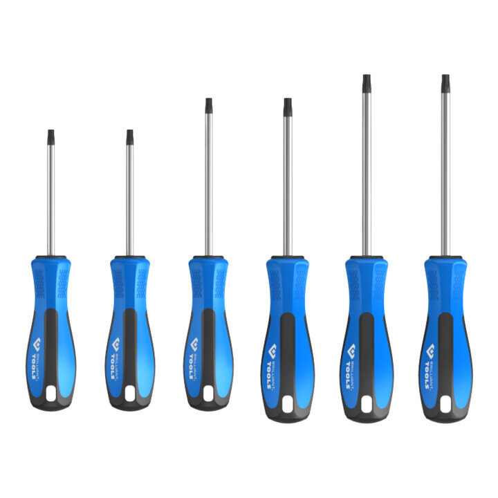 Brilliant Tools Jeu de tournevis TX, 6 pcs