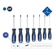 Brilliant Tools Jeu de tournevis TX, 7 pcs