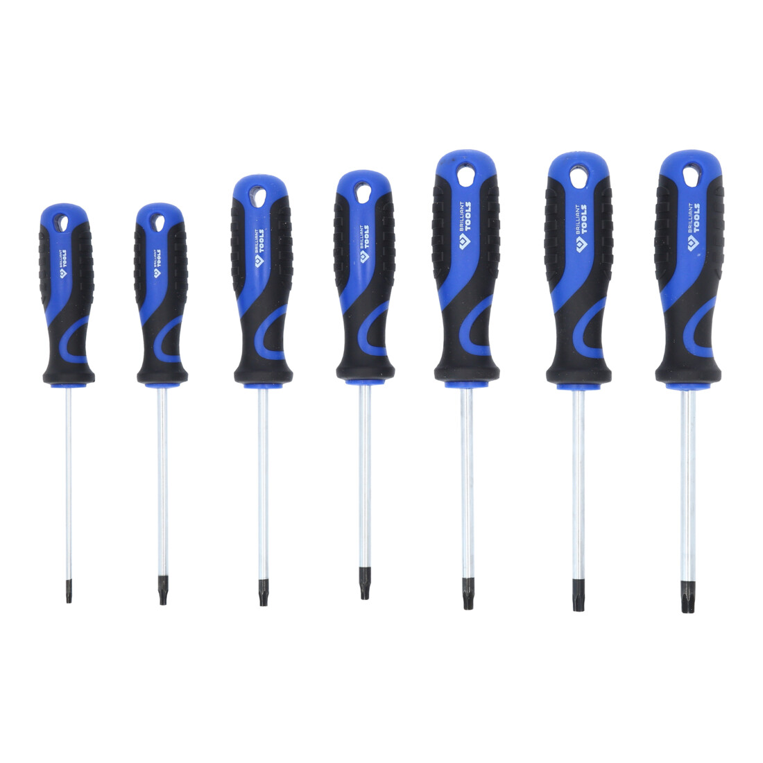 Brilliant Tools Jeu de tournevis TX, 7 pcs
