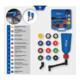 Brilliant Tools Jeu de trémies de remplissage d’huile MASTER avec bras d’équerrage, 15 pcs-1