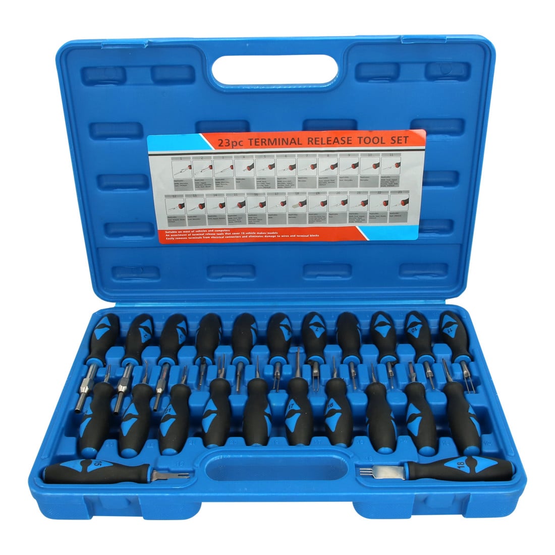 Brilliant Tools Jeu d’extracteurs de cosses pour connecteurs, 23 pcs