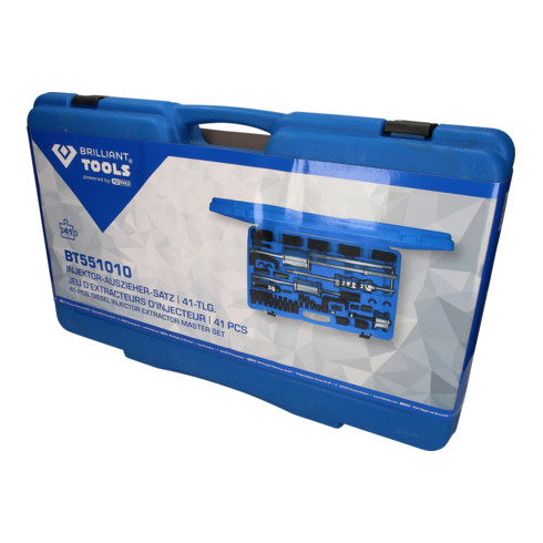 Brilliant Tools Jeu d’extracteurs d’injecteur, 41 pcs