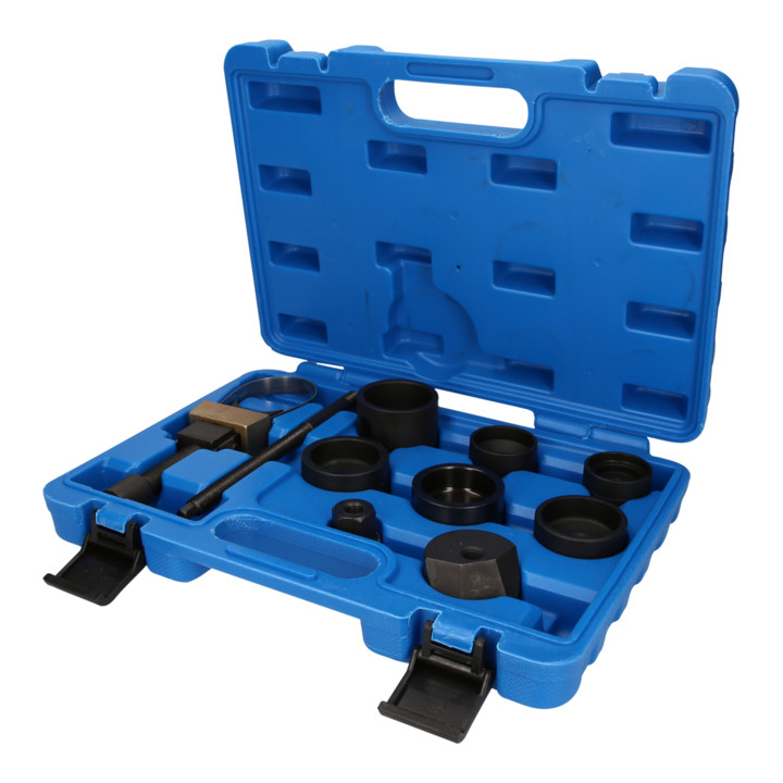 Brilliant Tools Jeu d’outils bras longitudinal, pour essieu arrière BMW, 10 pcs pour E81, E82, E83, E85, E86, E87, E88, E90, E91, E92, E93, F20