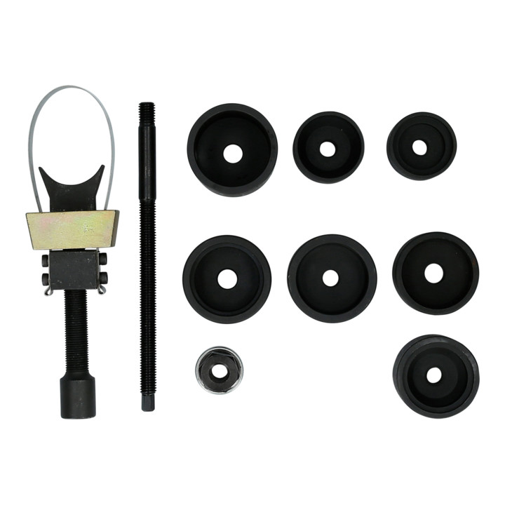 Brilliant Tools Jeu d’outils bras longitudinal, pour essieu arrière BMW, 10 pcs pour E81, E82, E83, E85, E86, E87, E88, E90, E91, E92, E93, F20