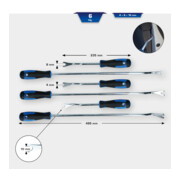 Brilliant Tools Jeu d'outils de déblocage pour clips de garniture, 6 pcs-1