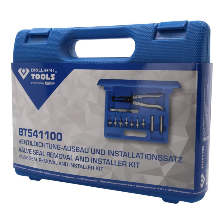 Brilliant Tools Jeu d’outils de fixation et de défixation de joints sur la culasse, 11 pcs