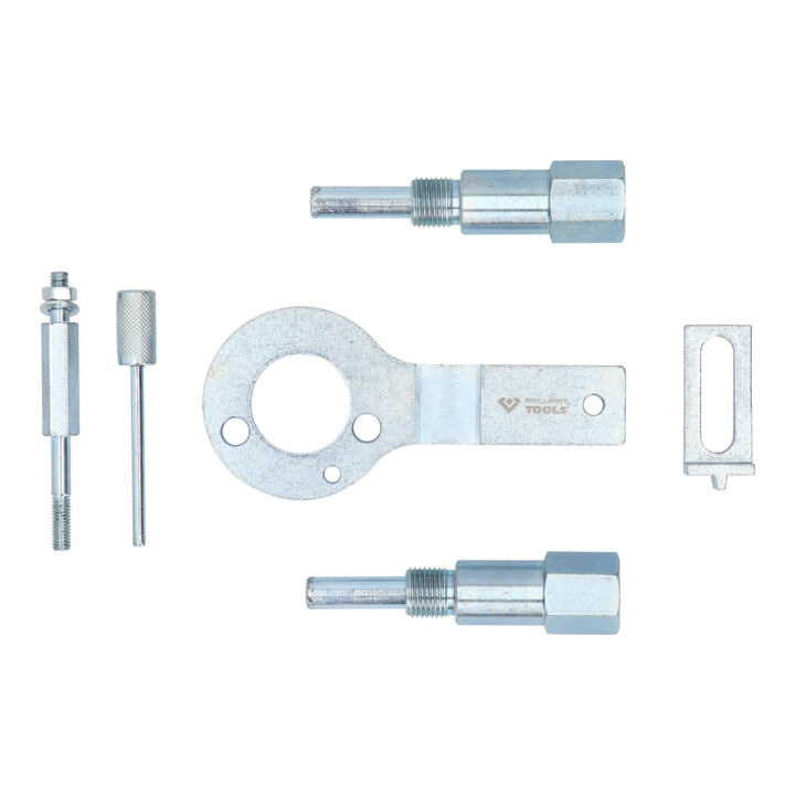 Brilliant Tools Jeu d’outils de réglage de moteur pour Fiat, Opel, Alfa 1.9, 2.4 16V Diesel