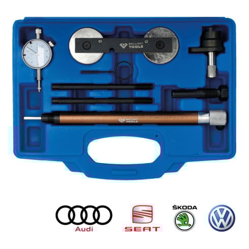 Brilliant Tools Jeu d’outils de réglage de moteur pour VAG 1.2, 1.4, 1.6 FSI, 1.4 TSI
