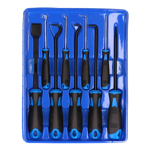 Brilliant Tools Jeu d’outils grattoir et crochet, 9 pièces