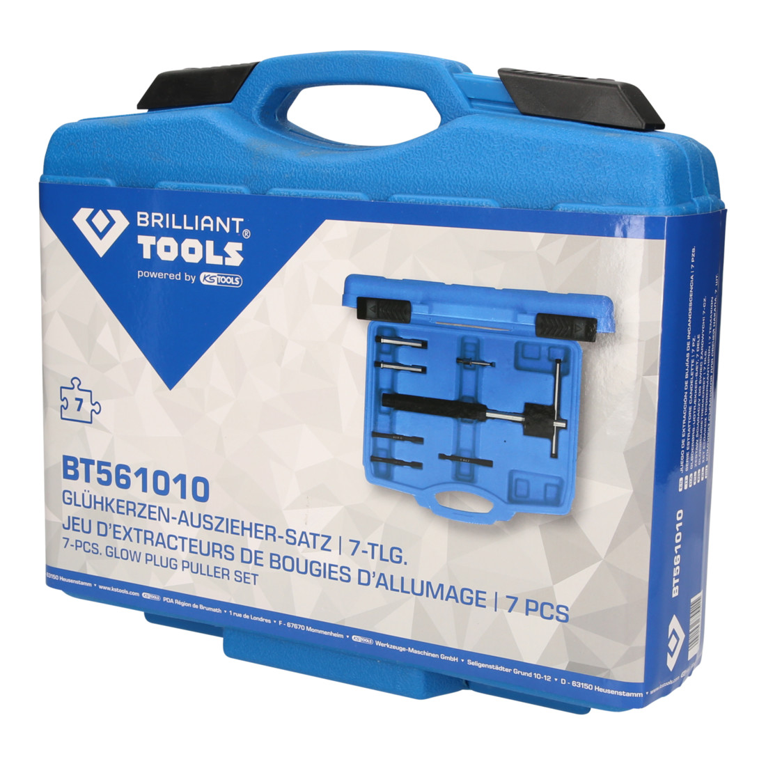 Brilliant Tools Jeu d’outils pour bougies, 7 pcs
