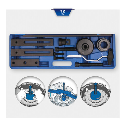 Brilliant Tools Jeu d’outils pour embrayage DSG, 11 pcs