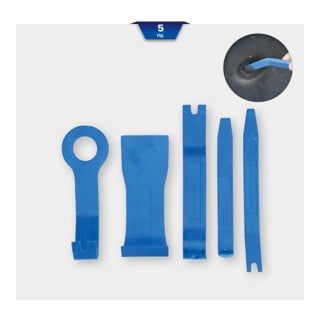 Brilliant Tools Jeu d’outils pour garnitures, 5 pcs