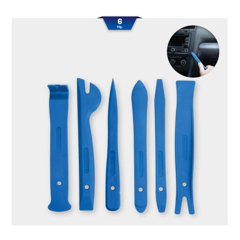 Brilliant Tools Jeu d’outils pour garnitures, 6 pcs