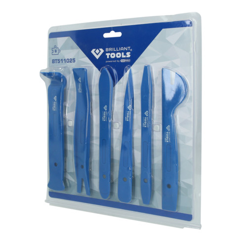 Brilliant Tools Jeu d’outils pour garnitures, 6 pcs