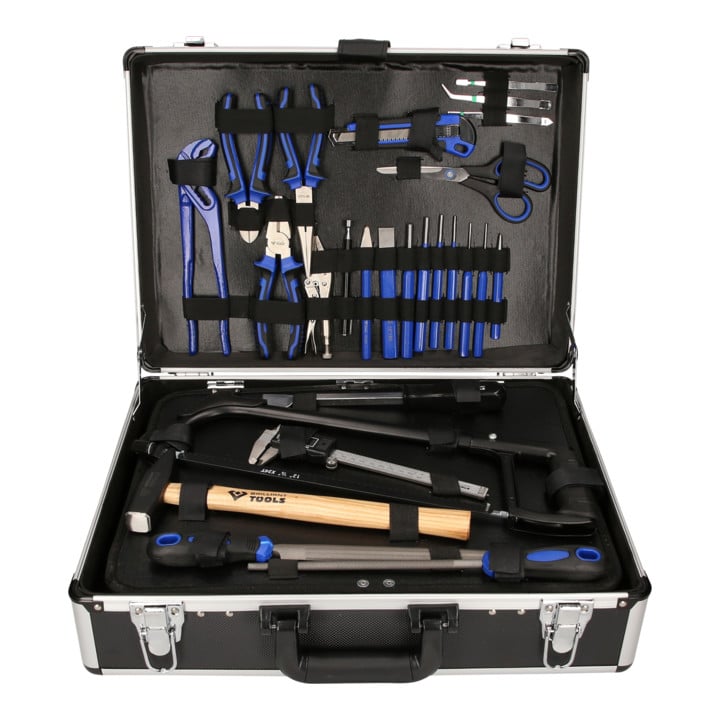 Brilliant Tools Jeu d’outils universels 1/4" + 1/2", 143 pièces