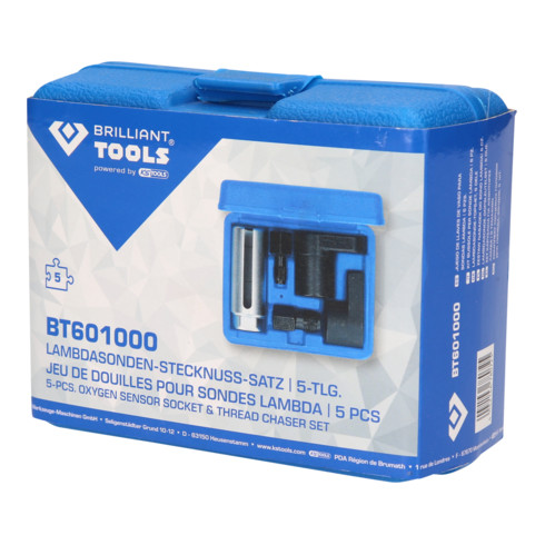 Brilliant Tools Kit bussole per sonde lambda, 5pz.