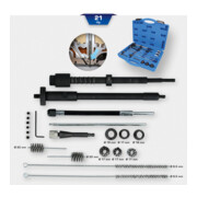 Brilliant Tools Kit de nettoyage pour logement et gaine d’injecteur, 21 pcs
