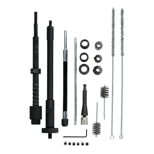 Brilliant Tools Kit de nettoyage pour logement et gaine d’injecteur, 21 pcs