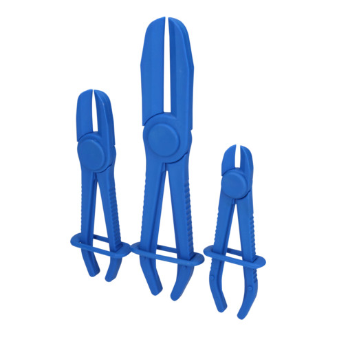 Brilliant Tools Kit de pinces à clamper les tuyaux, droit, 3 pcs