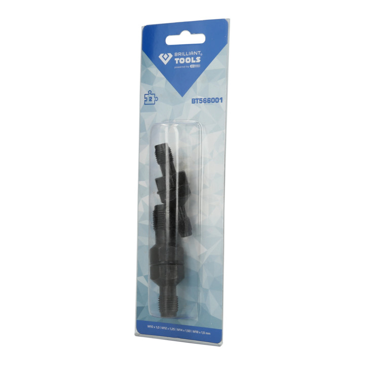 Brilliant Tools Kit de réparation de filetage de bougie d’allumage, 2 pcs