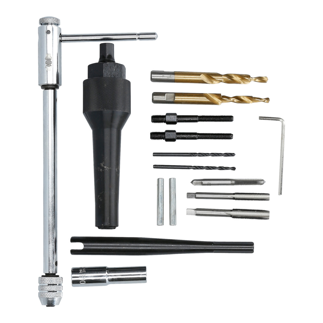 Brilliant Tools Kit de réparation de filetage pour bougies de préchauffage, 16 pcs