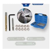 Brilliant Tools Kit de réparation pour filetage de frein, M9 x 1, 25, 16 pcs