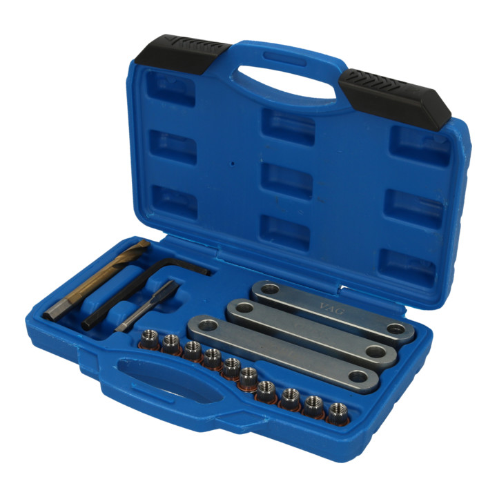 Brilliant Tools Kit de réparation pour filetage de frein, M9 x 1, 25, 16 pcs