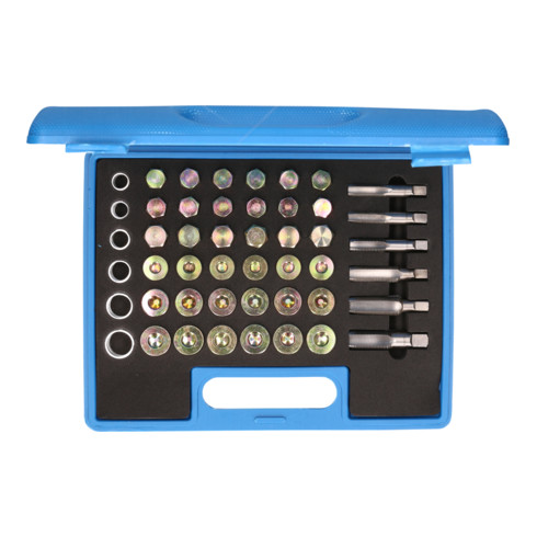 Brilliant Tools Kit di riparazione per filettatura vite di scarico olio, 114pz.