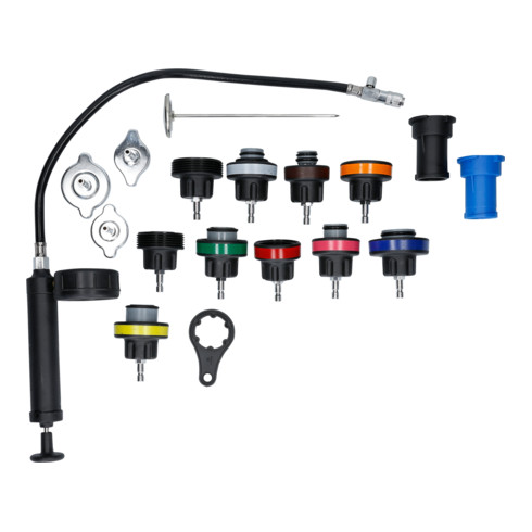 Brilliant Tools Kit diagnostic système de refroidissement, 18 pcs