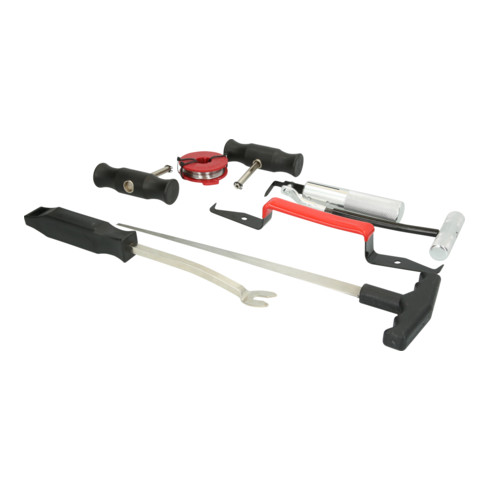 Brilliant Tools Kit smontaggio parabrezza, 7pz.