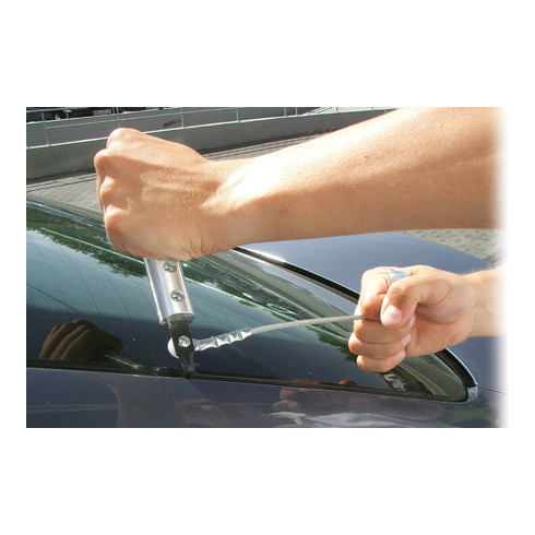 Brilliant Tools Kit smontaggio parabrezza, 7pz.